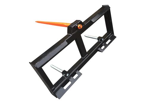 bale spear for skid steer near me|skid steer bale spear plans.